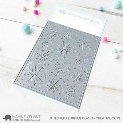 Mama Elephant Creative Cuts - Stitched Flurries Cover